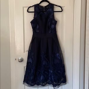 Midnight blue dress